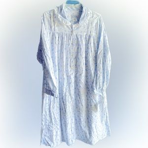 Lanz of Salzburg long flannel nightgown